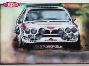 DALLA BONA AIRBRUSH DESIGN QUADRO RALLY DELTA