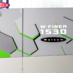 Pannellature in vetro verniciate dall'interno per laser WARCOM Dalla Bona Airbrush