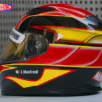 casco omp aerografato brescia