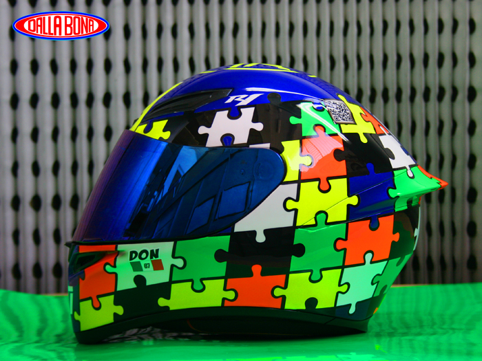 casco puzzle agv