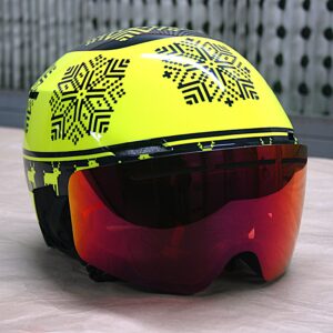 casco da sci personalizzato