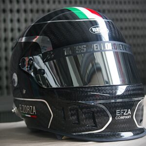 personalizzazione casco in carbonio cromo