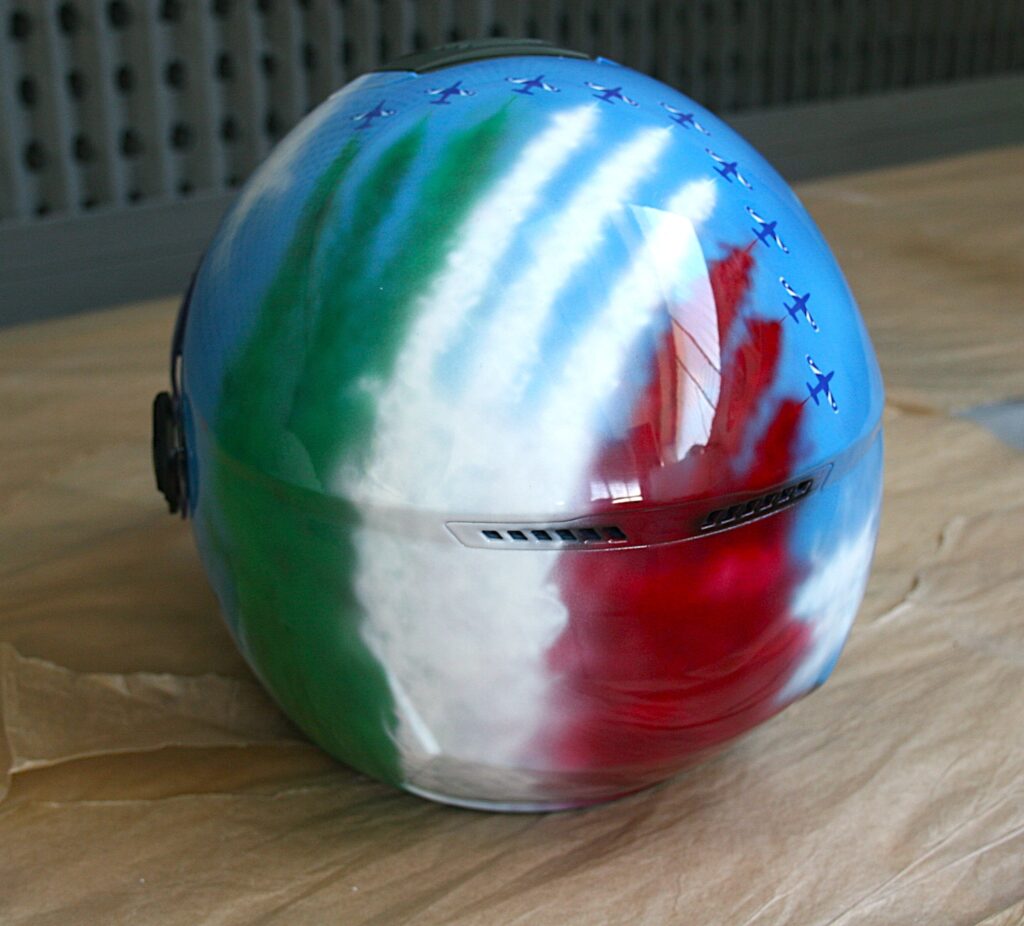 casco freccie tricolori