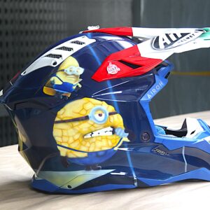 Casco aerografato mignons
