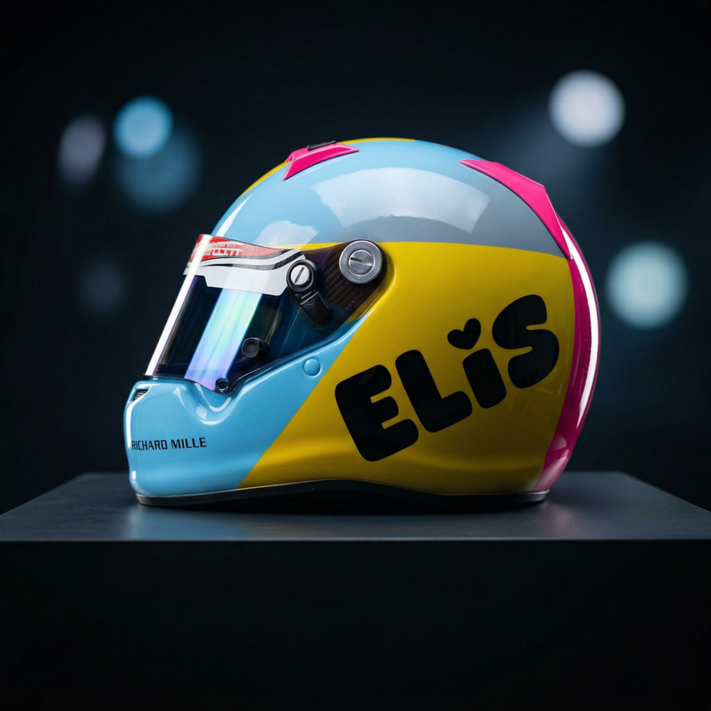 Casco aerografato elis